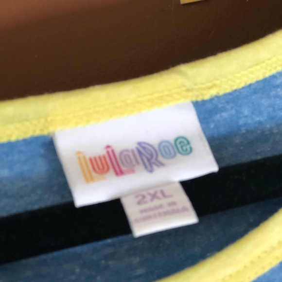 💥July sale💥 LulaRoe Julia 2XL - Picture 3 of 3